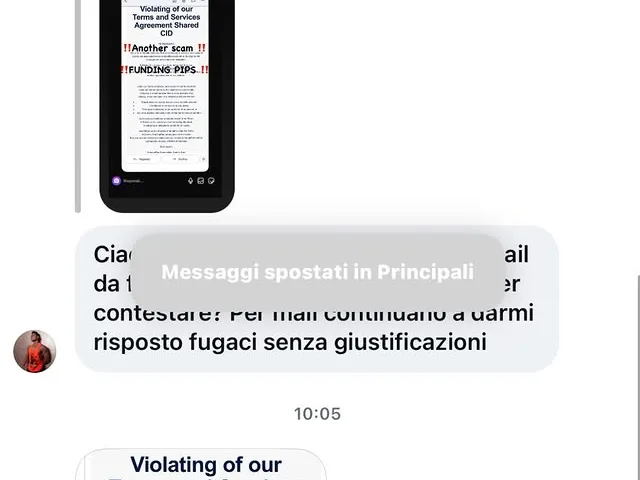 Instagram story asking traders scammed by a prop firm to share the screenshot as evidence.